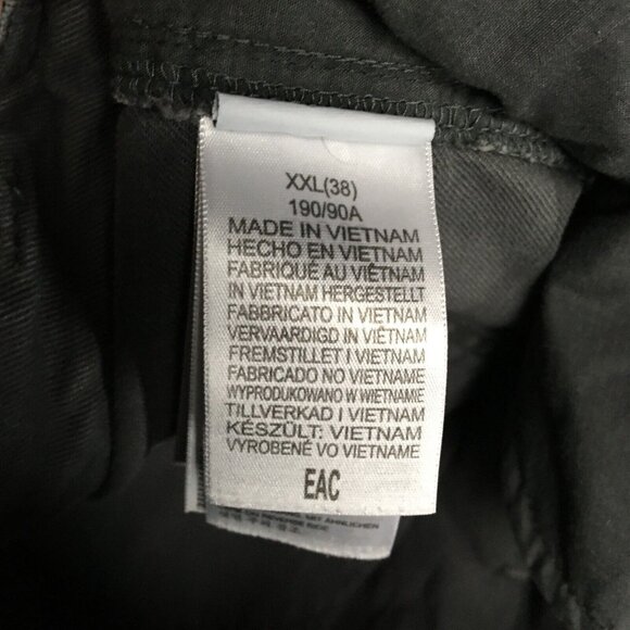 Marmot Men Cargo Shorts size 38 Gray Tech Work Trail Gusset Cotton Stretch Blend - Picture 7 of 15